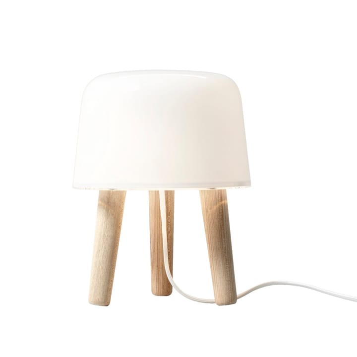 Milk gulvlampe - hvit ledning - &Tradition