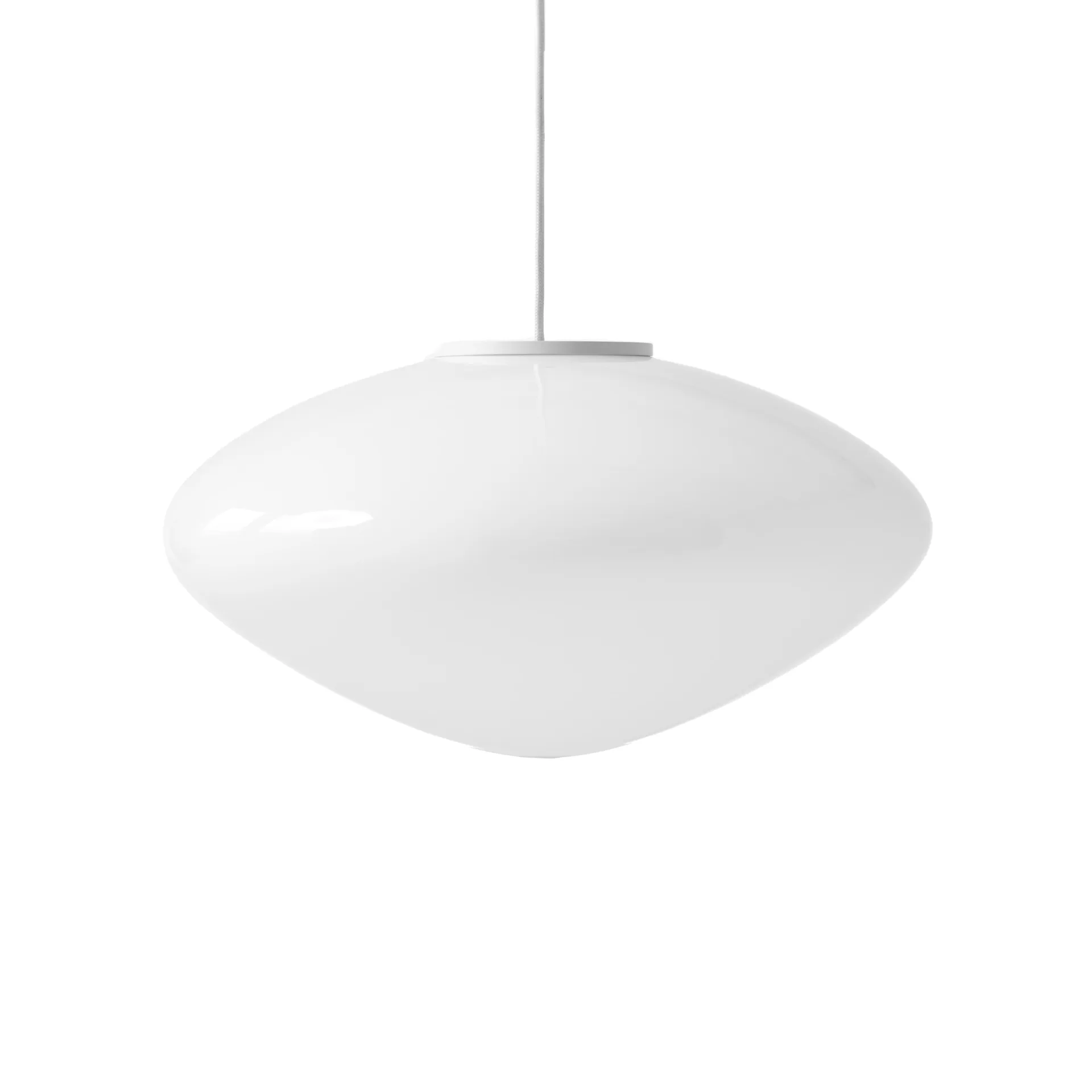 Mist AP16 taklampe Ø 37 cm, Matt White, Glass &Tradition