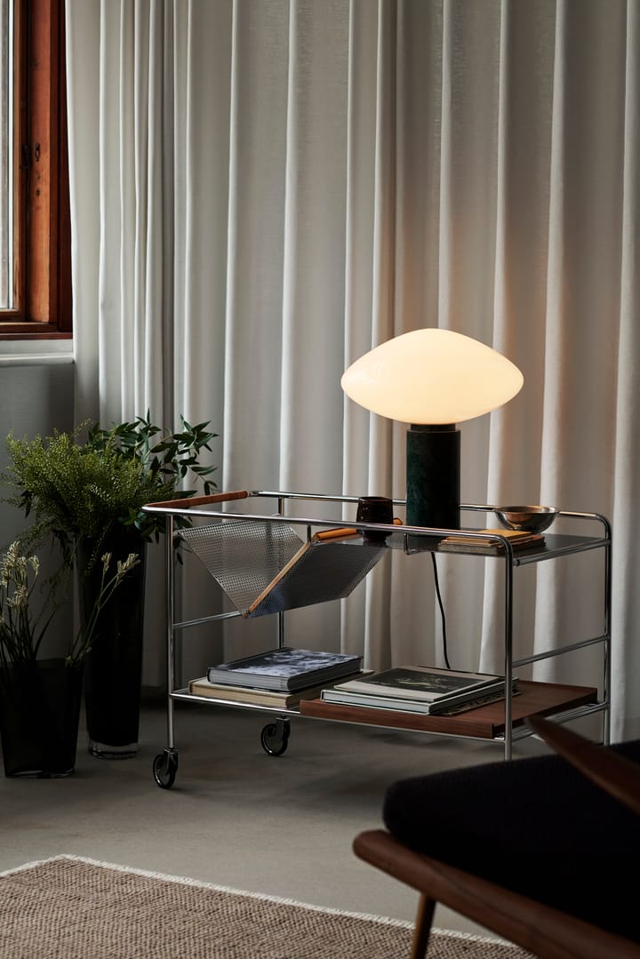 Mist AP17 bordlampe Ø 37 cm, Matt White & Guatemala Verde &Tradition