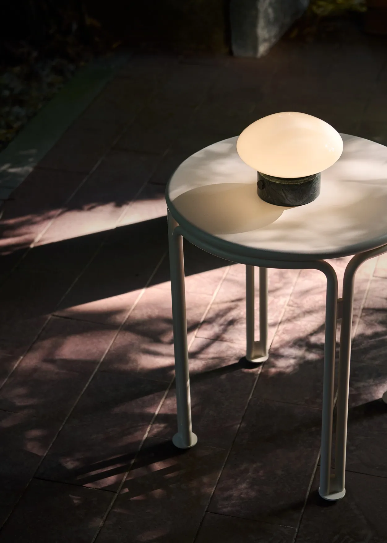 Mist AP21 bærbar lampe 12 cm, Verde Guatemala-opal glass &Tradition