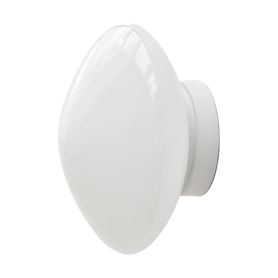 Mist AP22 taklampe/vegglampe Ø25 cm, White-opal glass &Tradition