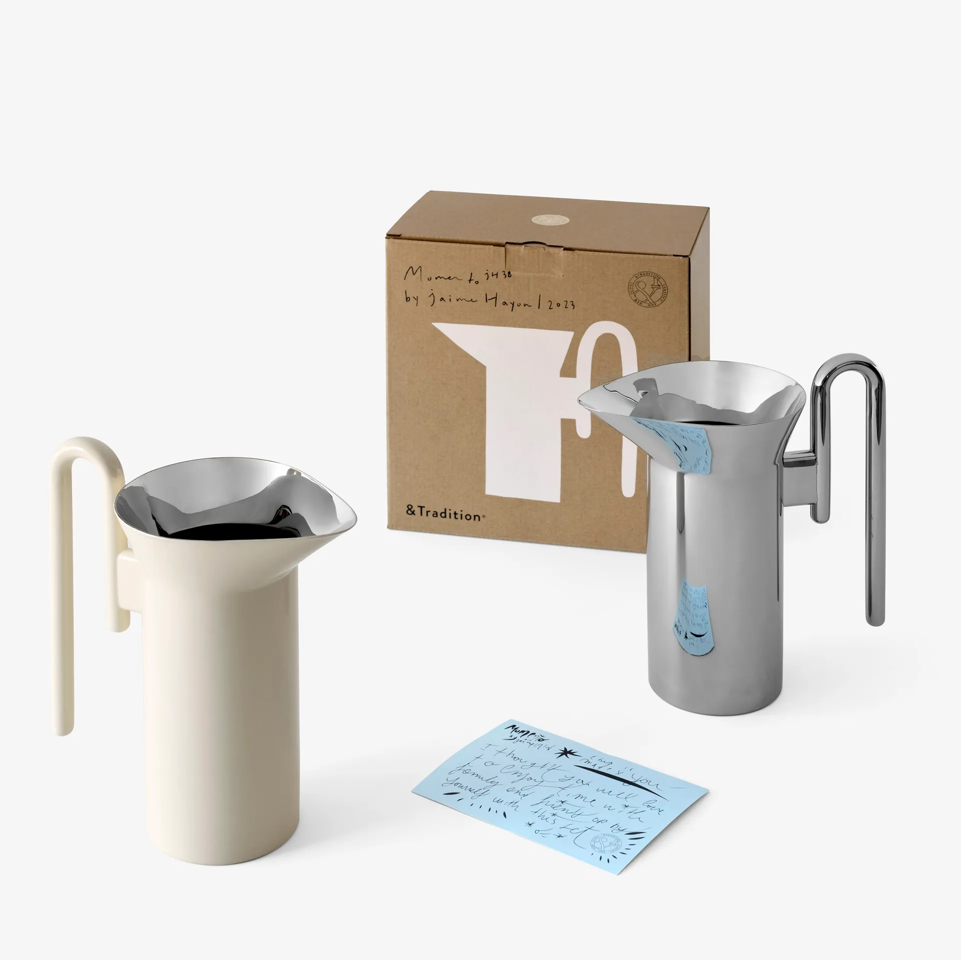 Momento JH38 kanne 1 l, Ivory &Tradition