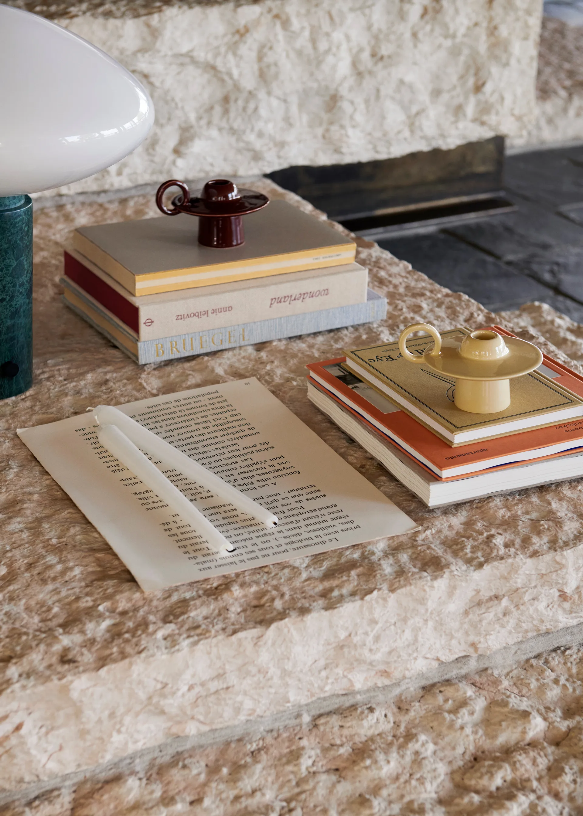 Momento JH39 lysholder, Ivory &Tradition