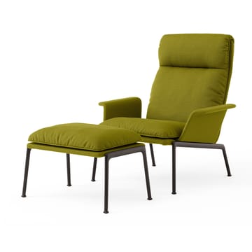 Muno LN17 High back lounge lenestol - Warm black-Vidar 0956 - &Tradition