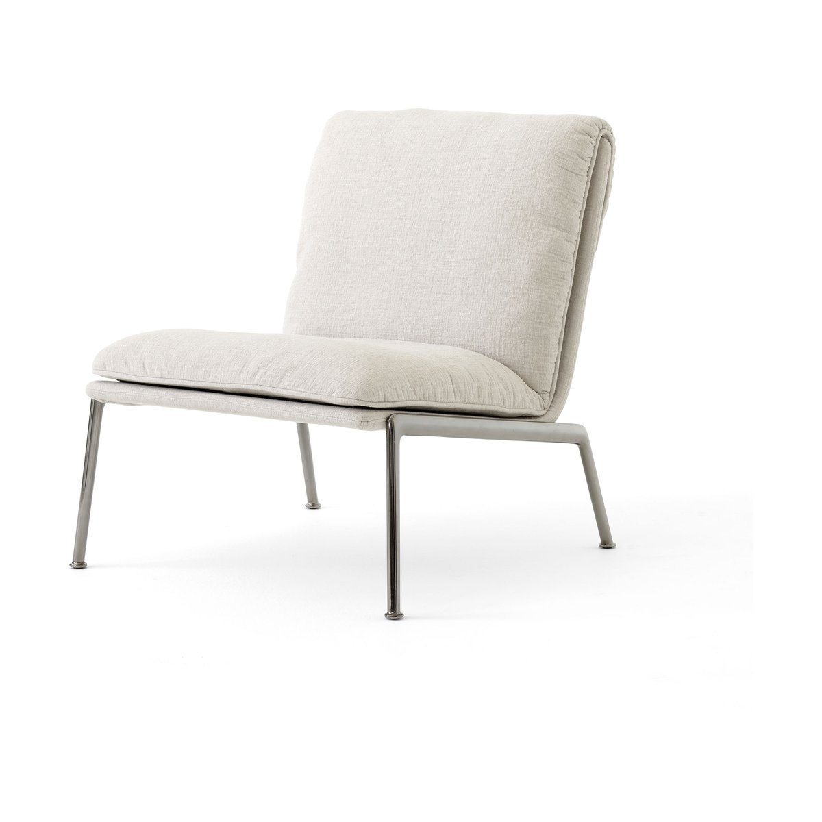 &Tradition Muno LN18 lounge lenestol Dark chrome-Cifrado 0221