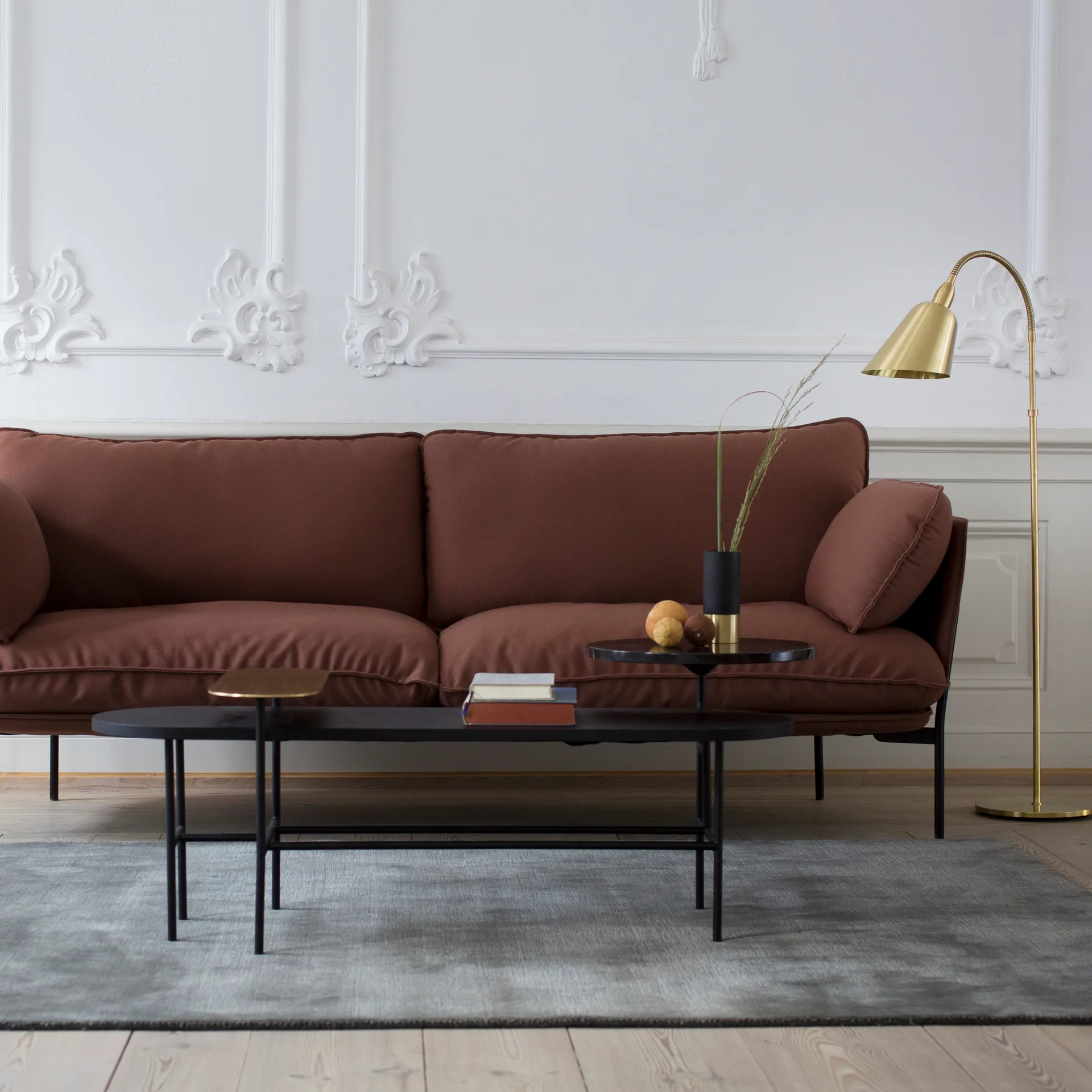 Palette salongbord, svart &Tradition