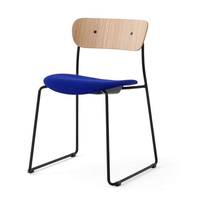 Pavilion AV52 stol polstret sete - Black-Hallingdal 0753 - &Tradition
