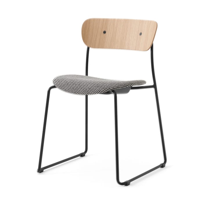 Pavilion AV52 stol polstret sete - Black-Sisu 0165 - &Tradition