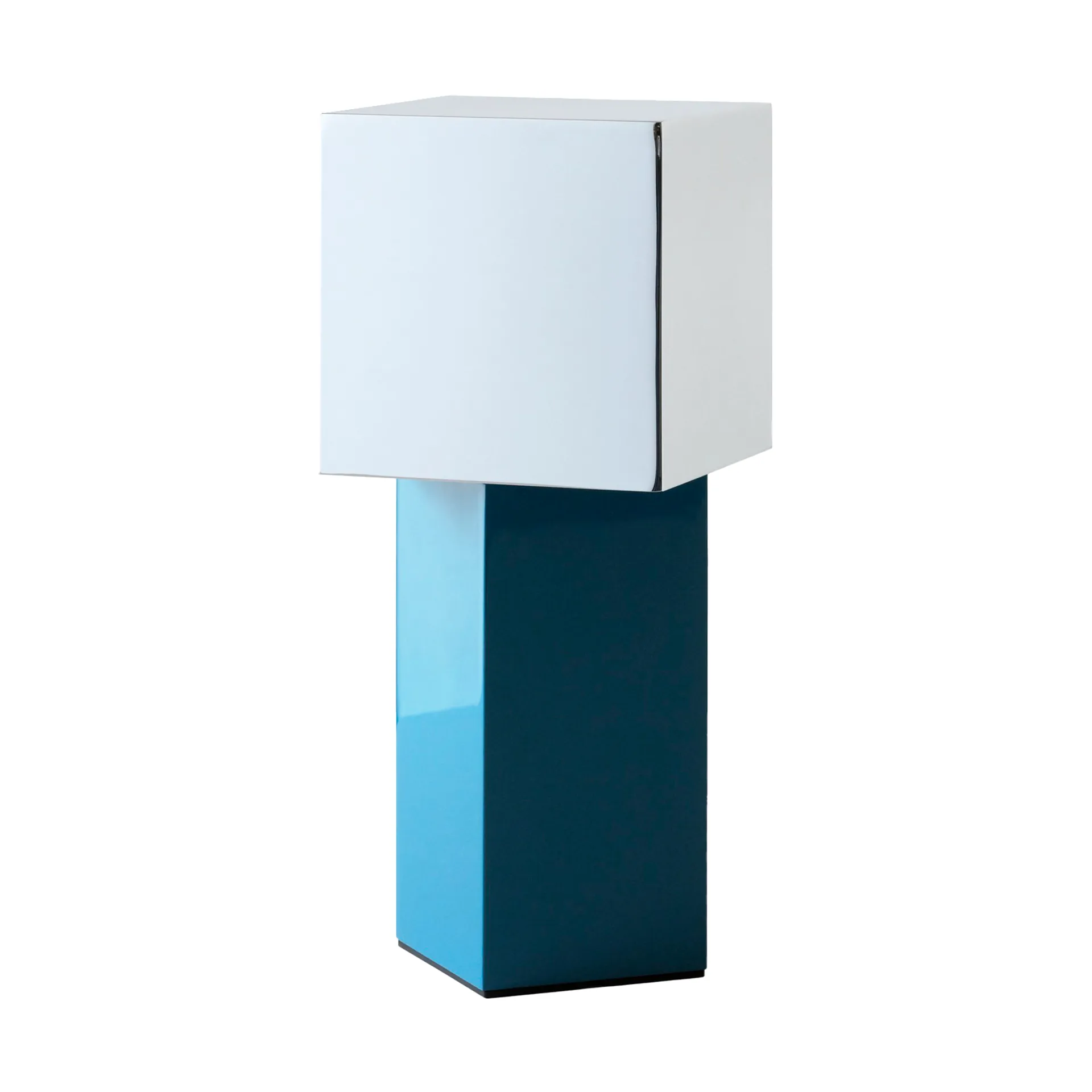 Pivot ATD7 bærbar lampe, Blue silver &Tradition