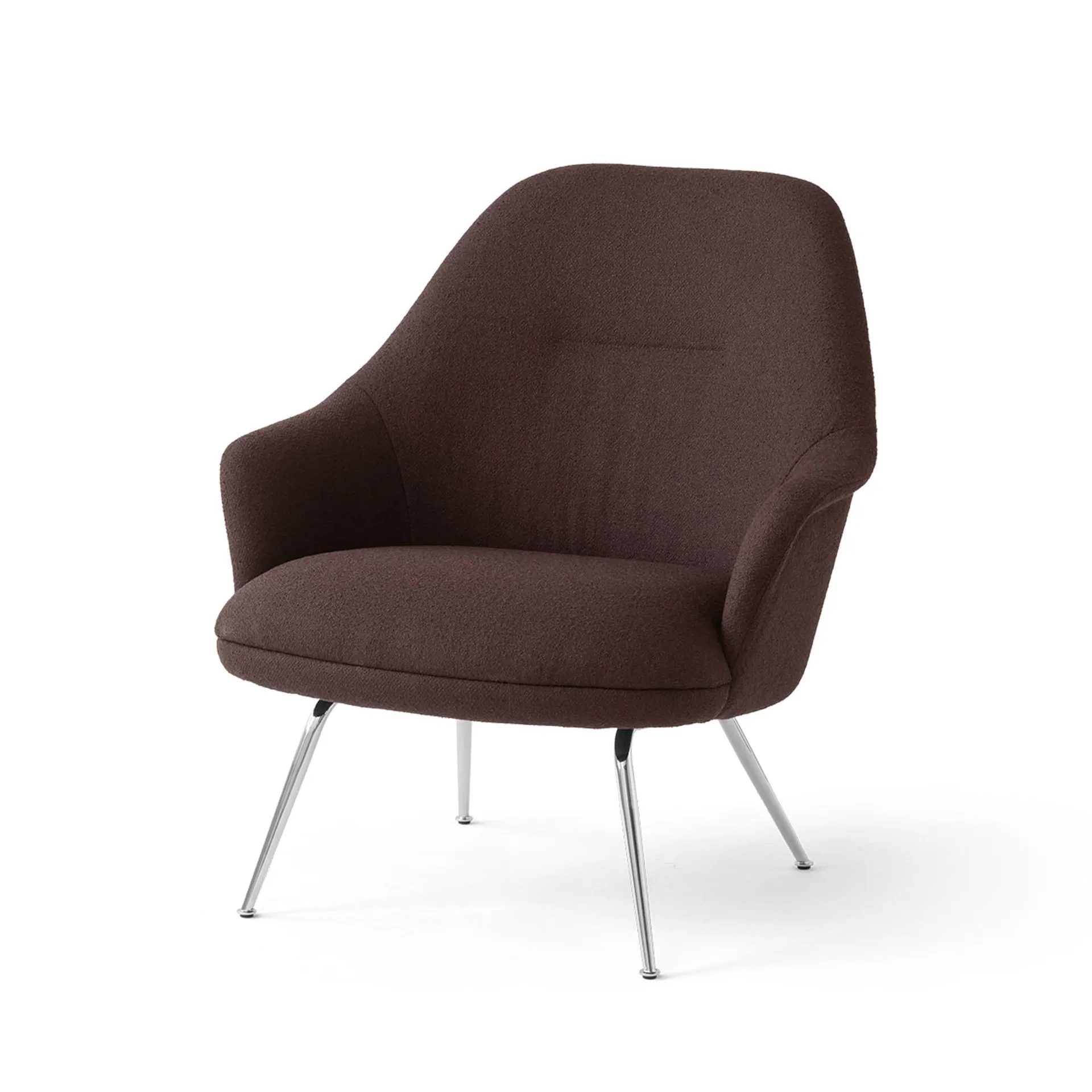 Rely HW139 lounge chair, Saxion 0397-krom &Tradition