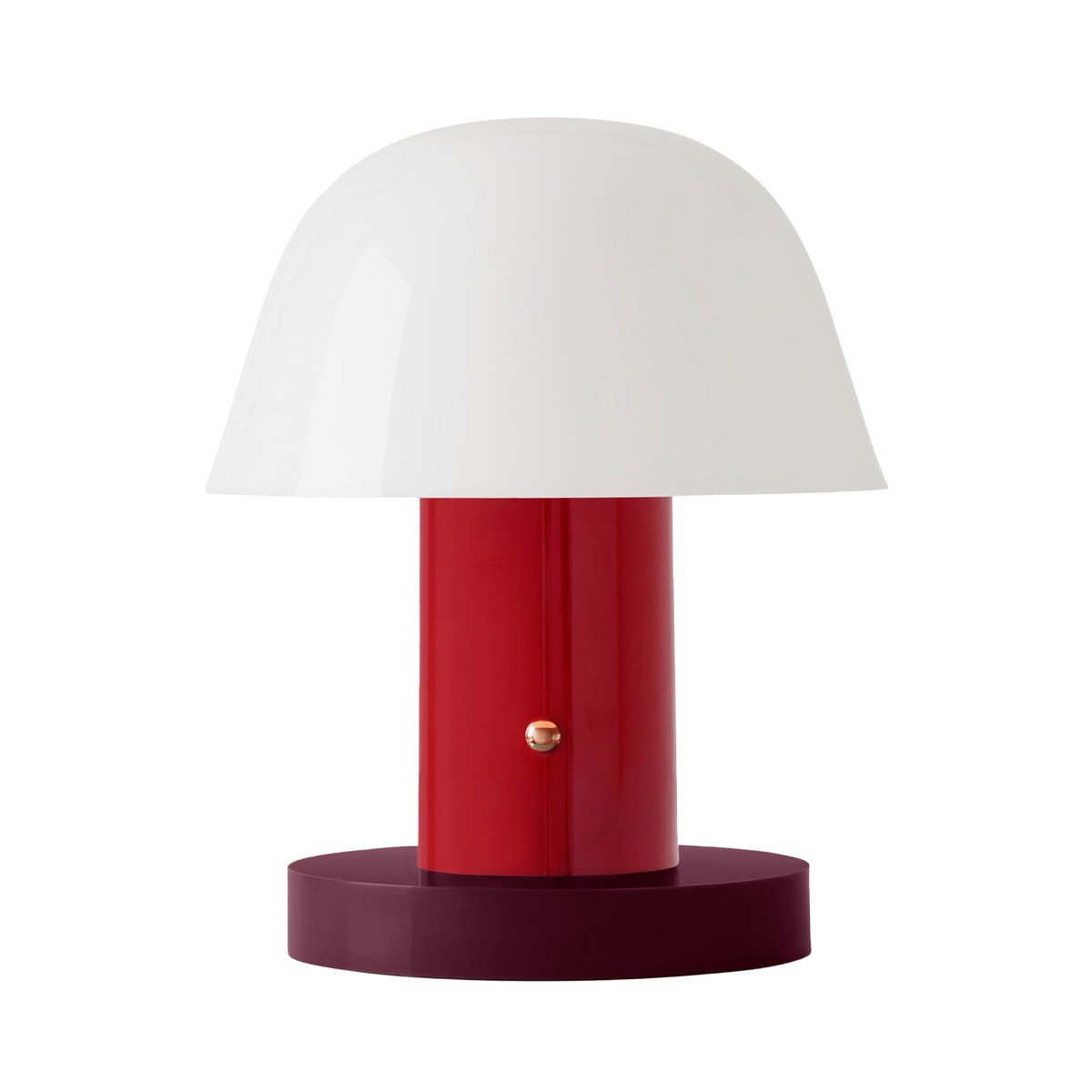 Bilde av &Tradition Setago JH27 bordlampe Maroon-grape