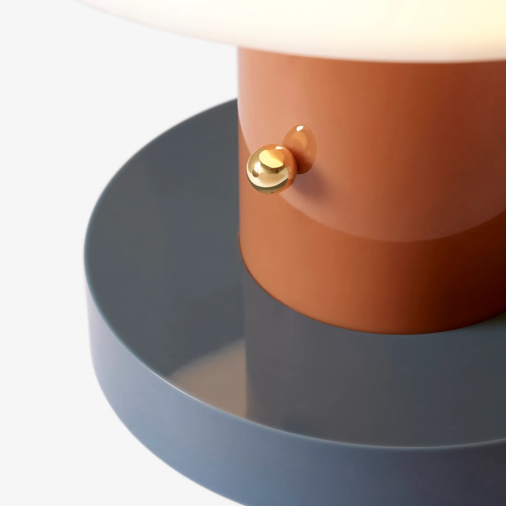 Setago JH27 bordlampe, Rust-thunder &Tradition