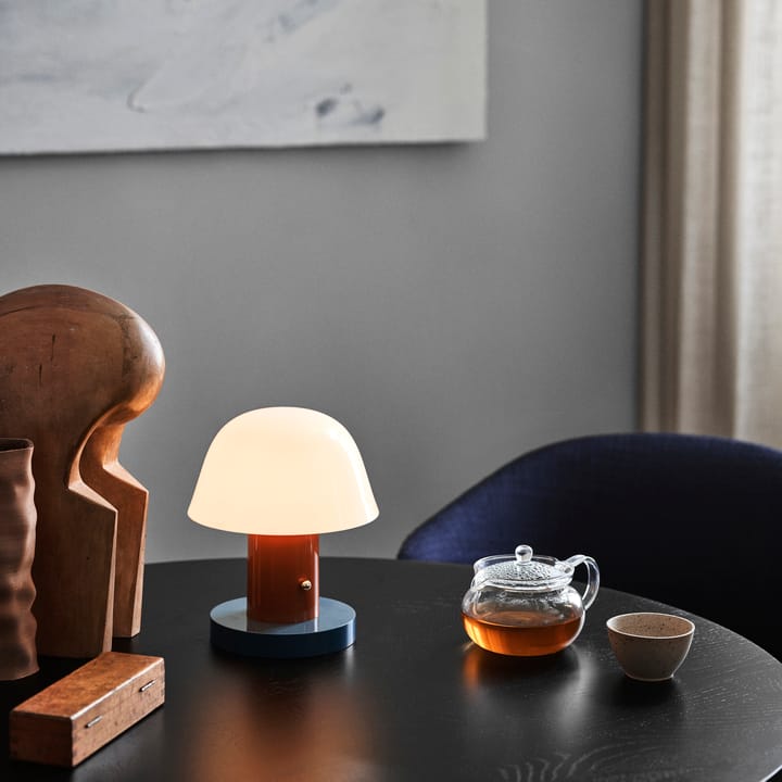 Setago JH27 bordlampe, Rust-thunder &Tradition