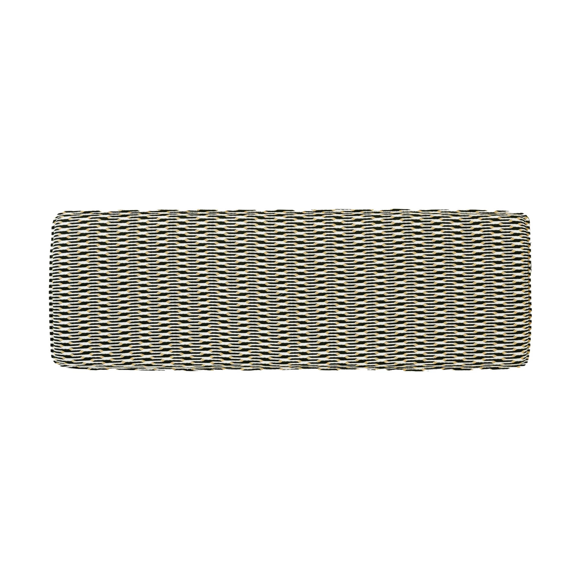 Thorvald benk SC112 sittepute, Marquetry bora, 118 cm &Tradition