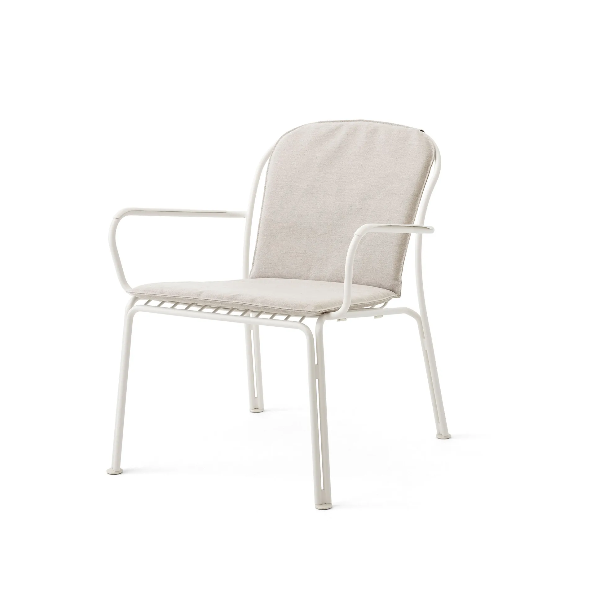 Thorvald Lounge Chair SC100/SC101 stolpute, Sunbrella Heritage Papyrus &Tradition
