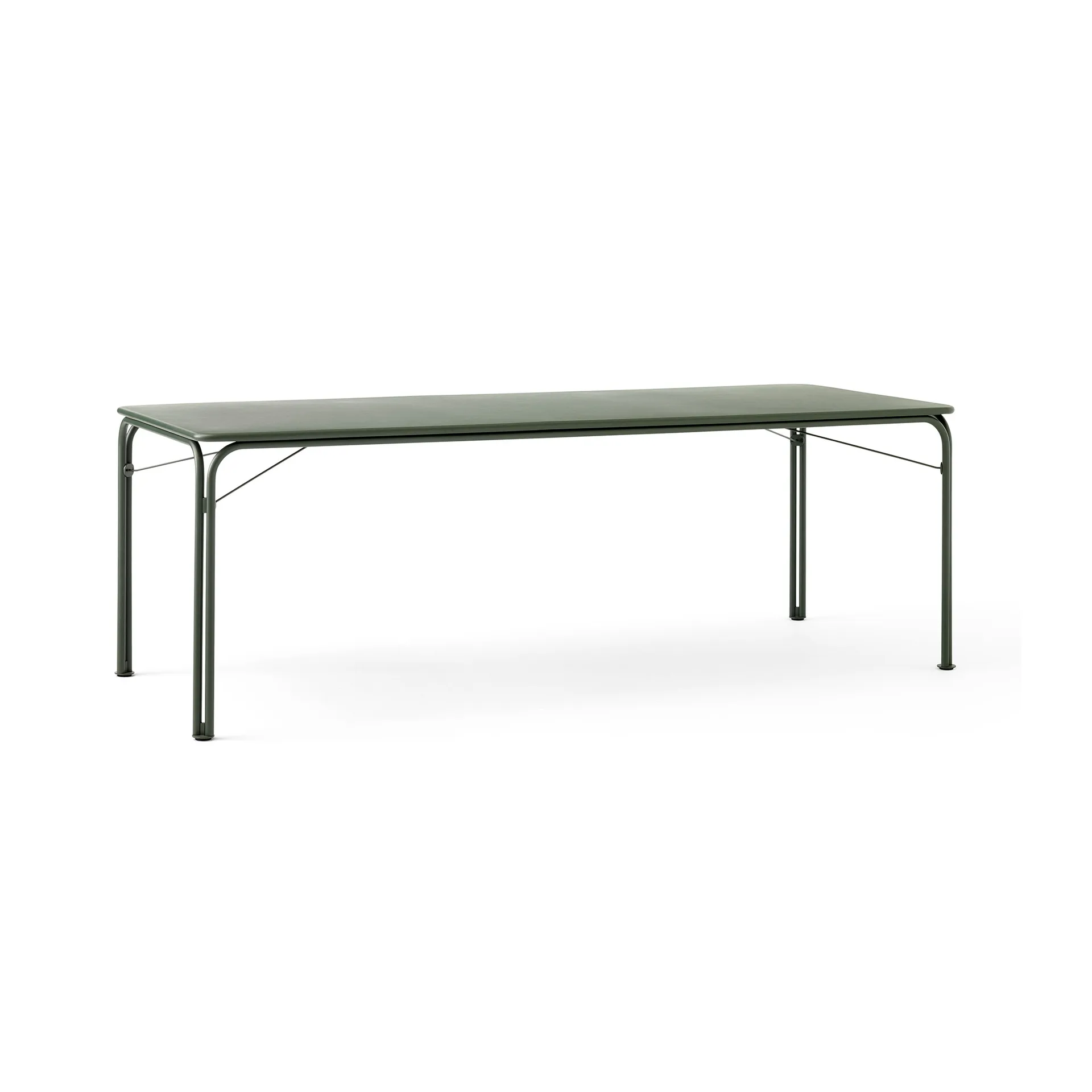 Thorvald Outdoor SC99 spisebord 220 cm, Bronze green &Tradition