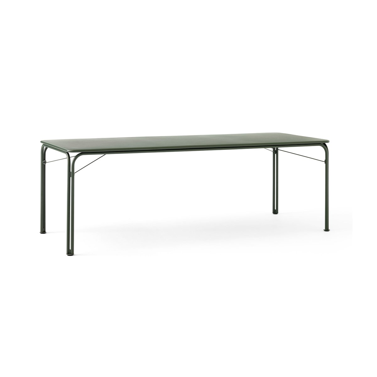 &Tradition Thorvald Outdoor SC99 spisebord 220 cm Bronze green