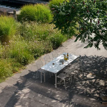 Thorvald Outdoor SC99 spisebord 220 cm - Ivory - &Tradition