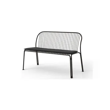 Thorvald SC111 benk - Warm black, 129 cm - &Tradition