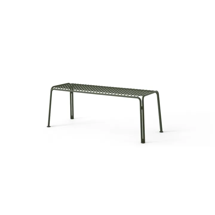 Thorvald SC112 benk - Bronze green, 125 cm - &Tradition