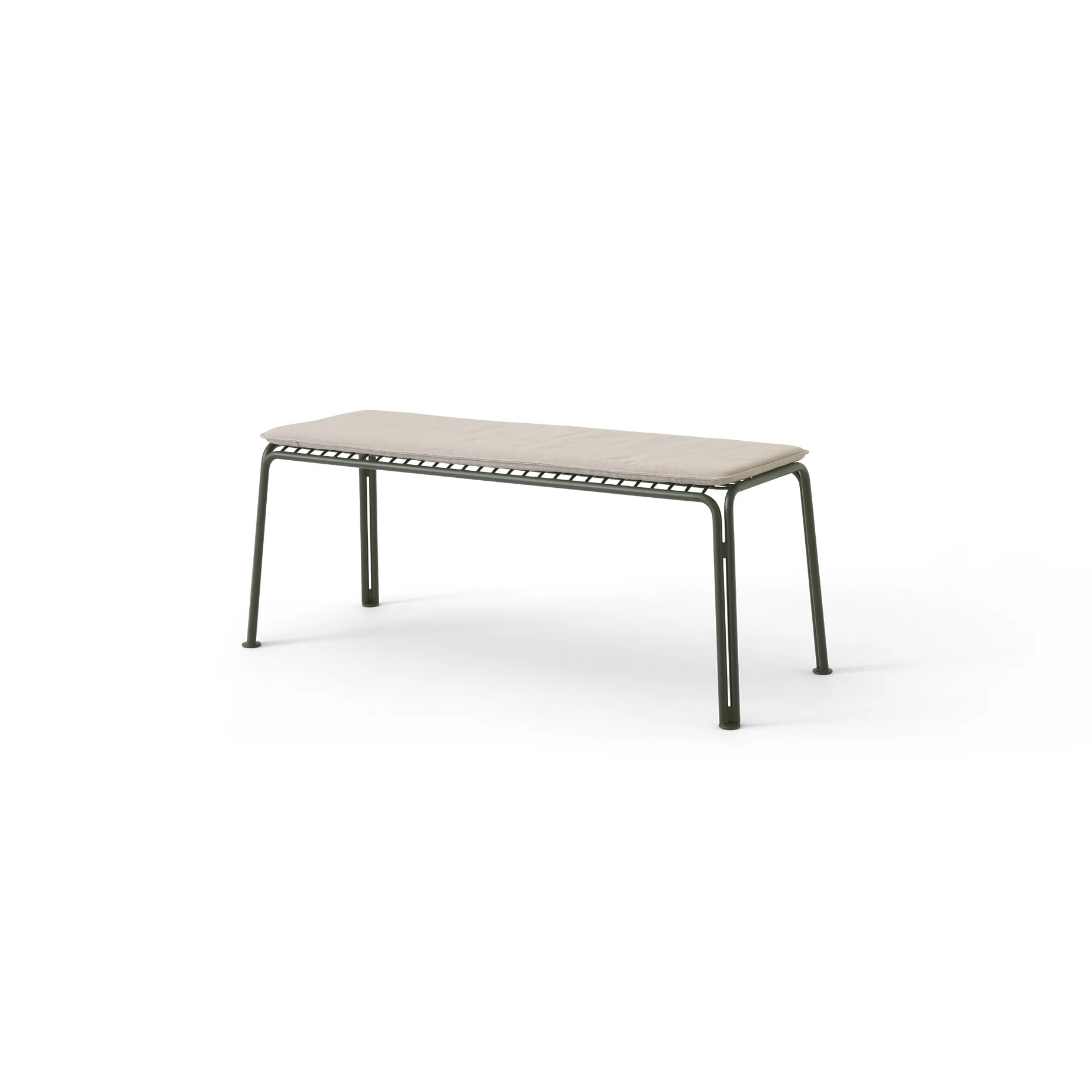 Thorvald SC112 benk, Bronze green, 125 cm &Tradition