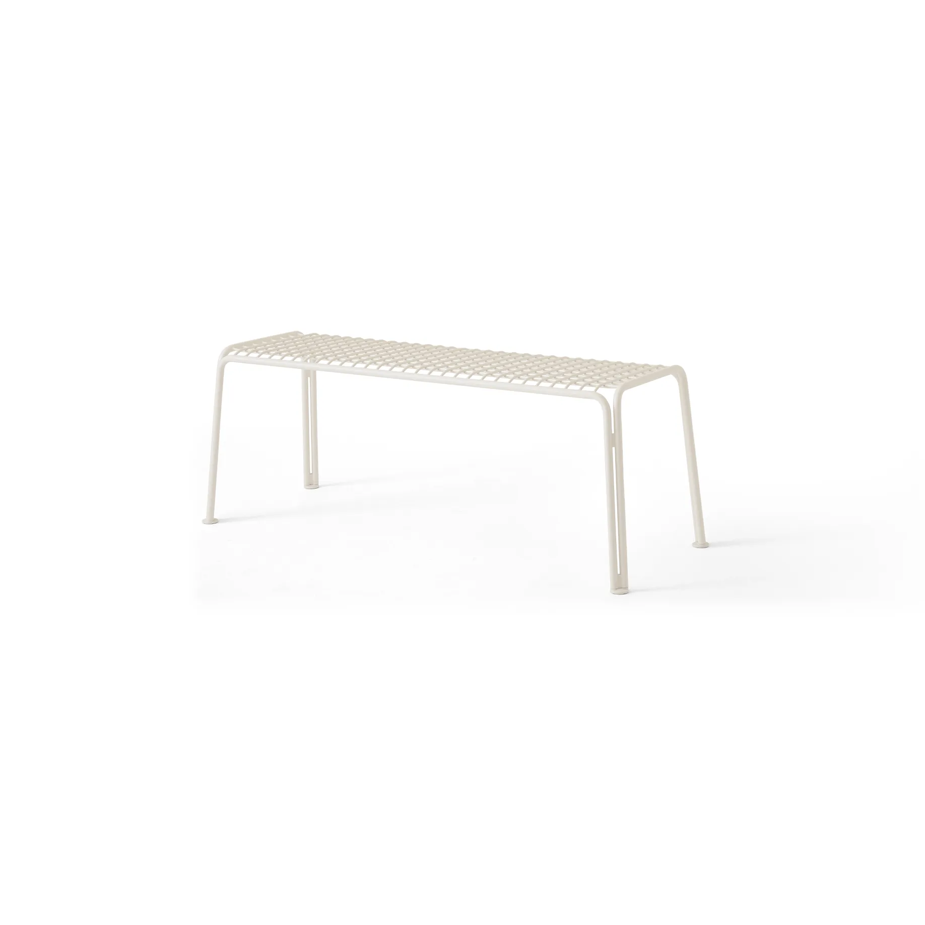 Thorvald SC112 benk, Ivory, 125 cm &Tradition