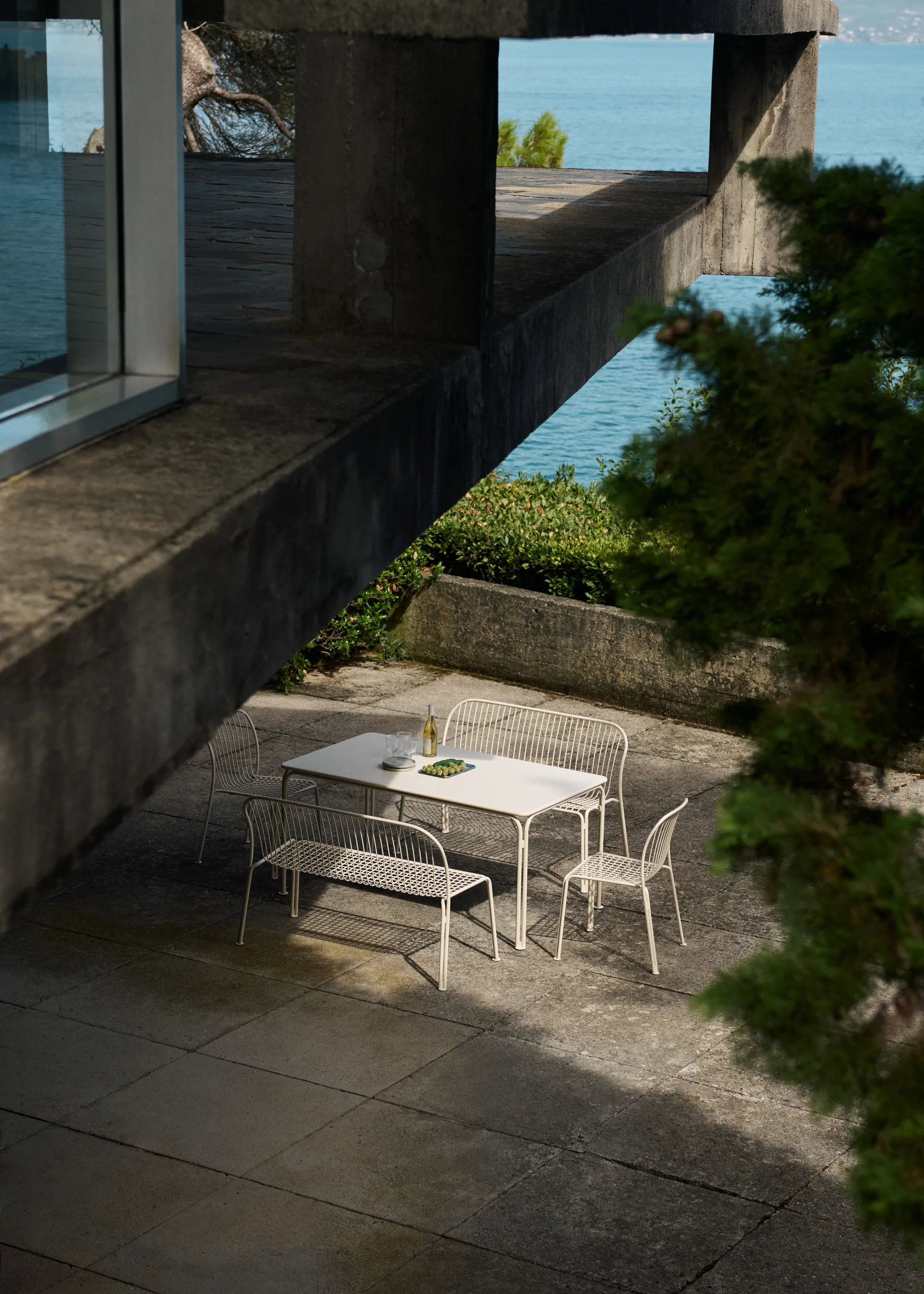 Thorvald SC113 spisebord, Ivory, 160 cm &Tradition