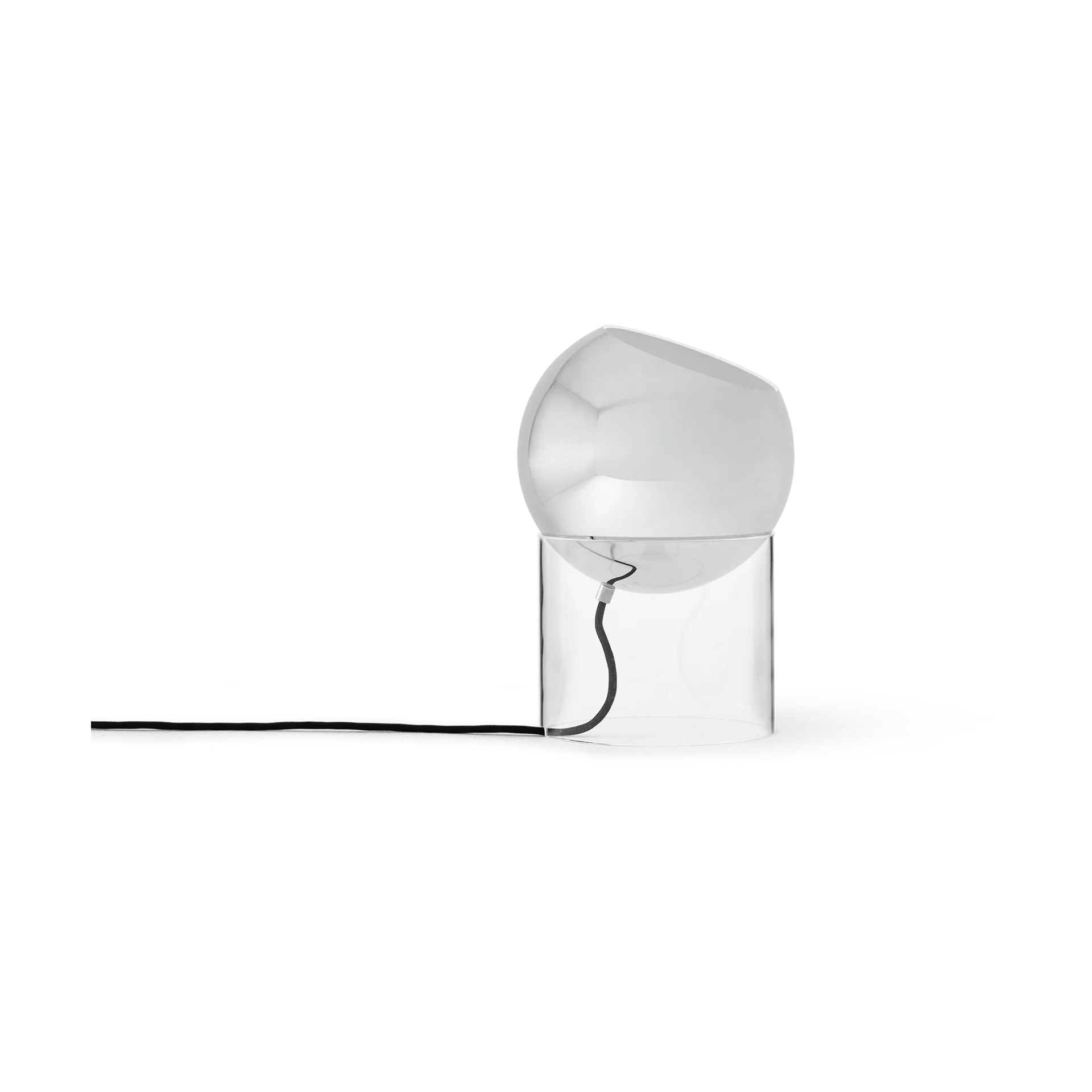 Topan VP13 bordlampe 31,5 cm, Clear-chrome plated &Tradition