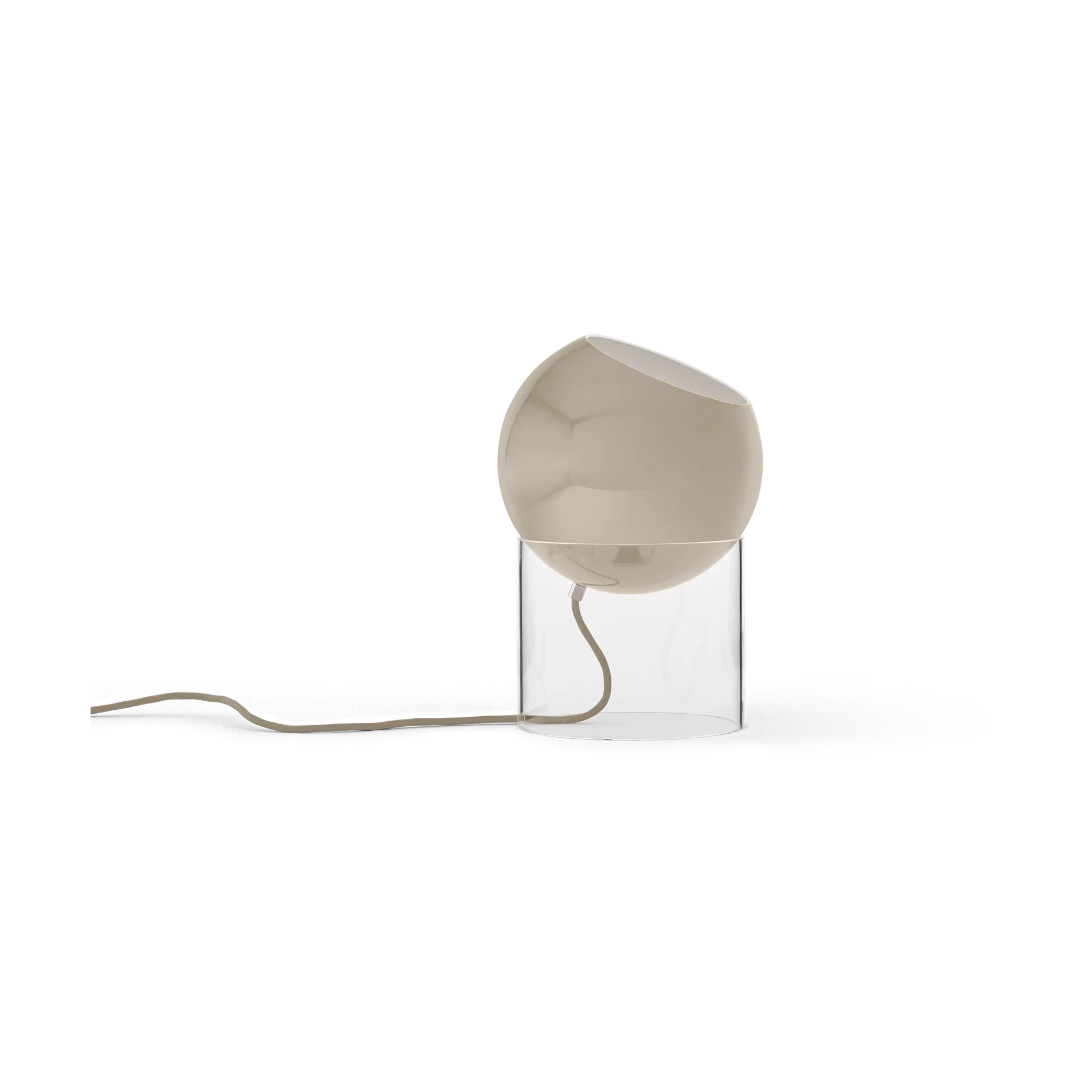 Topan VP13 bordlampe 31,5 cm, Clear-grey beige &Tradition