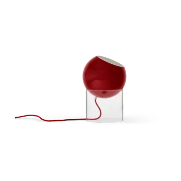 Topan VP13 bordlampe 31,5 cm - Clear-vermilion red - &Tradition