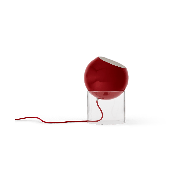 Topan VP13 bordlampe 31,5 cm - Clear-vermilion red - &Tradition
