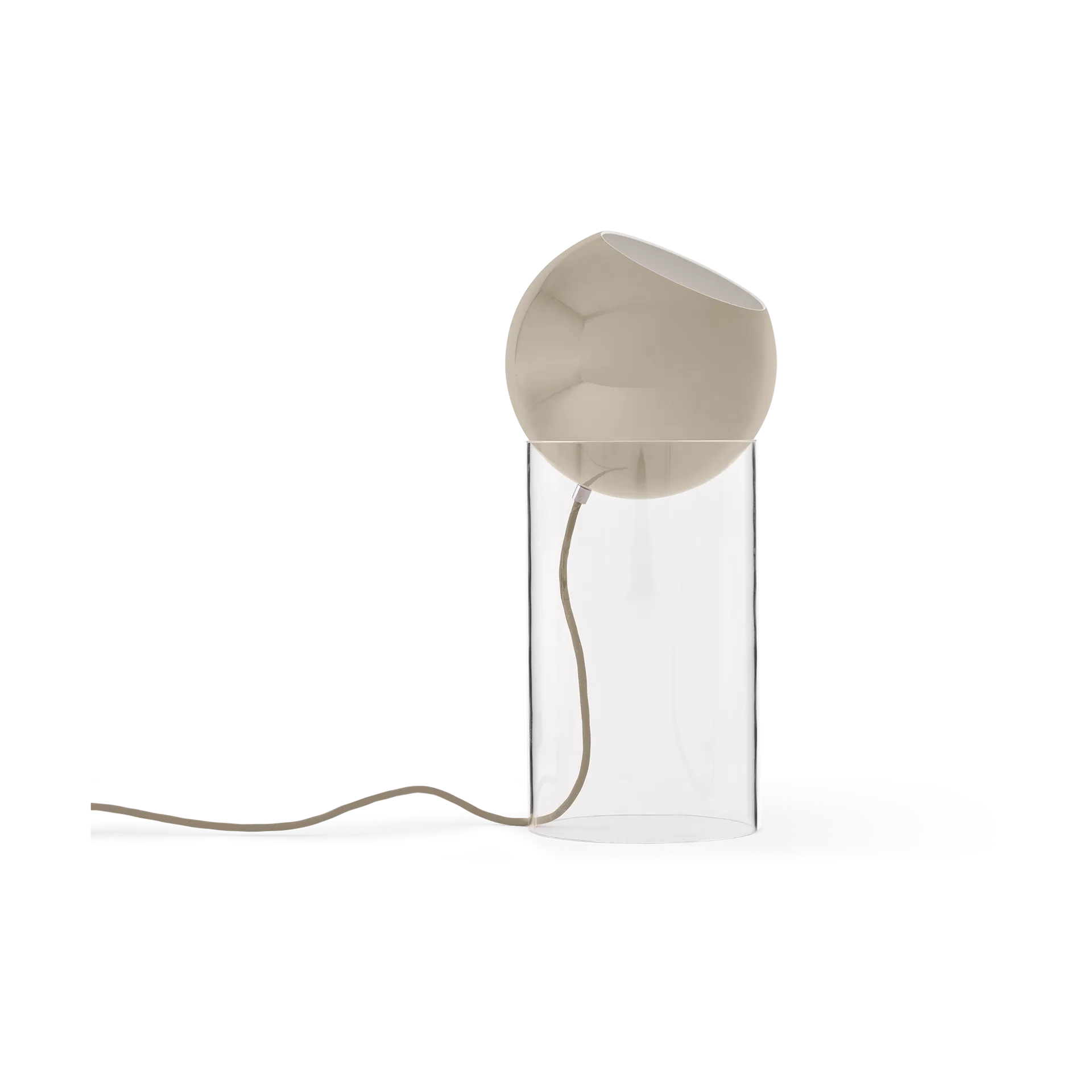 Topan VP14 stålampe 46,5 cm, Clear-grey beige &Tradition