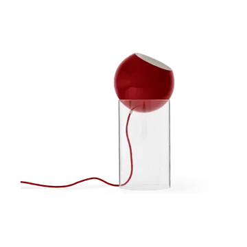 Topan VP14 stålampe 46,5 cm - Clear-vermilion red - &Tradition