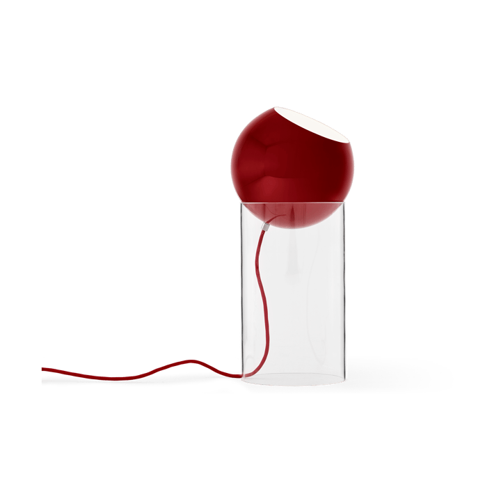 Topan VP14 stålampe 46,5 cm, Clear-vermilion red &Tradition