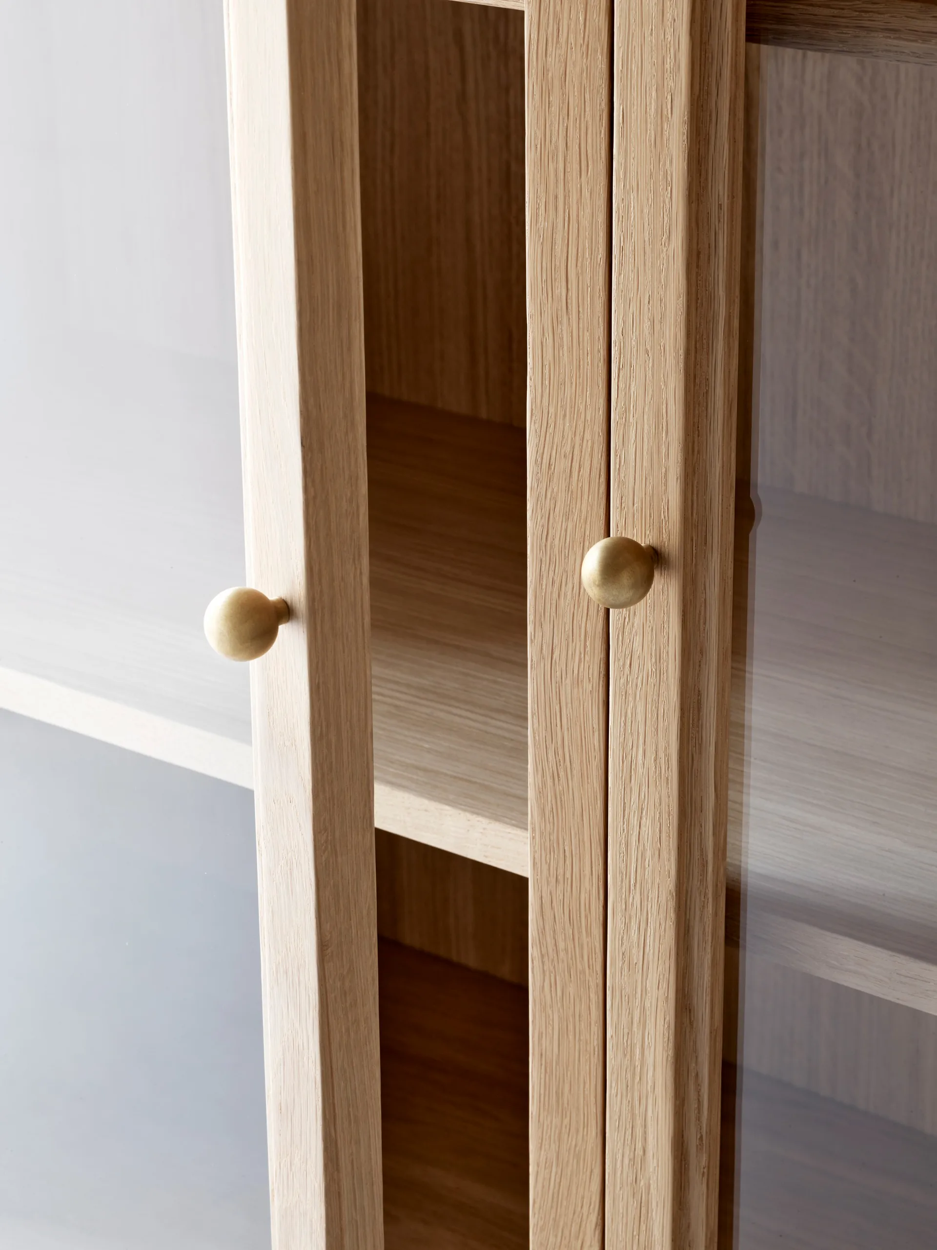 Trace SC88 vitrineskap 120 x 192 x 40 cm, Natural natural oak &Tradition