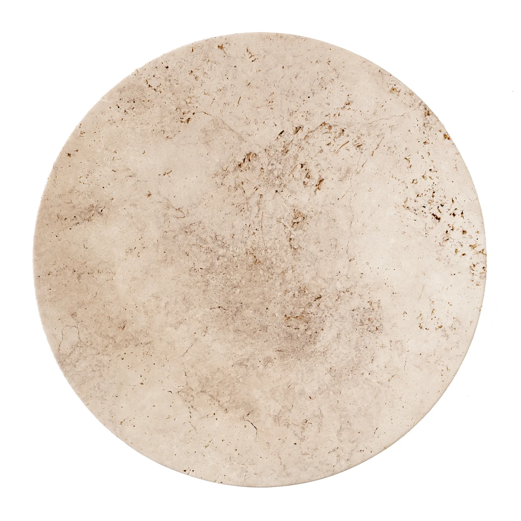 Travertine tallerken SC55, Ø50 cm &Tradition
