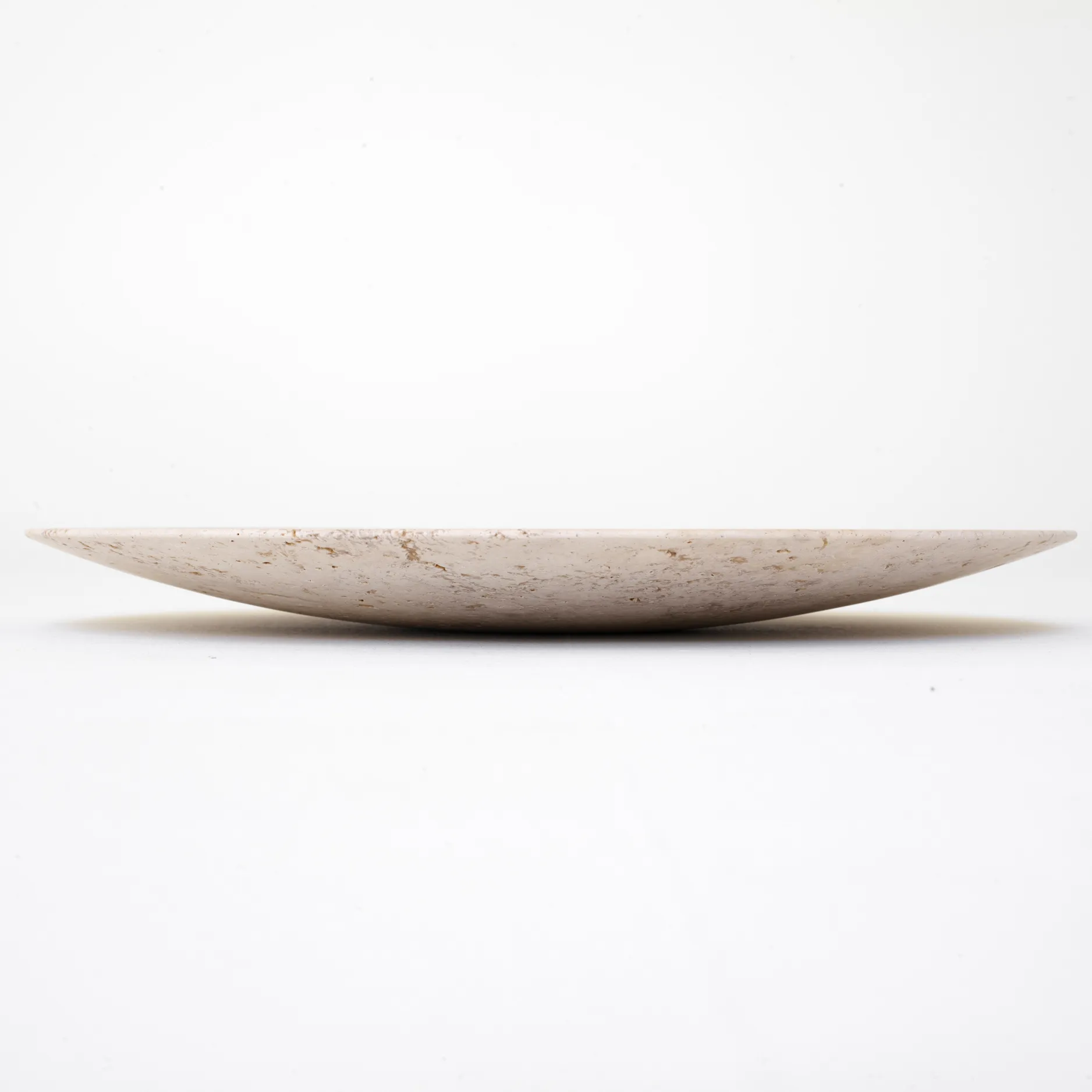 Travertine tallerken SC55, Ø50 cm &Tradition