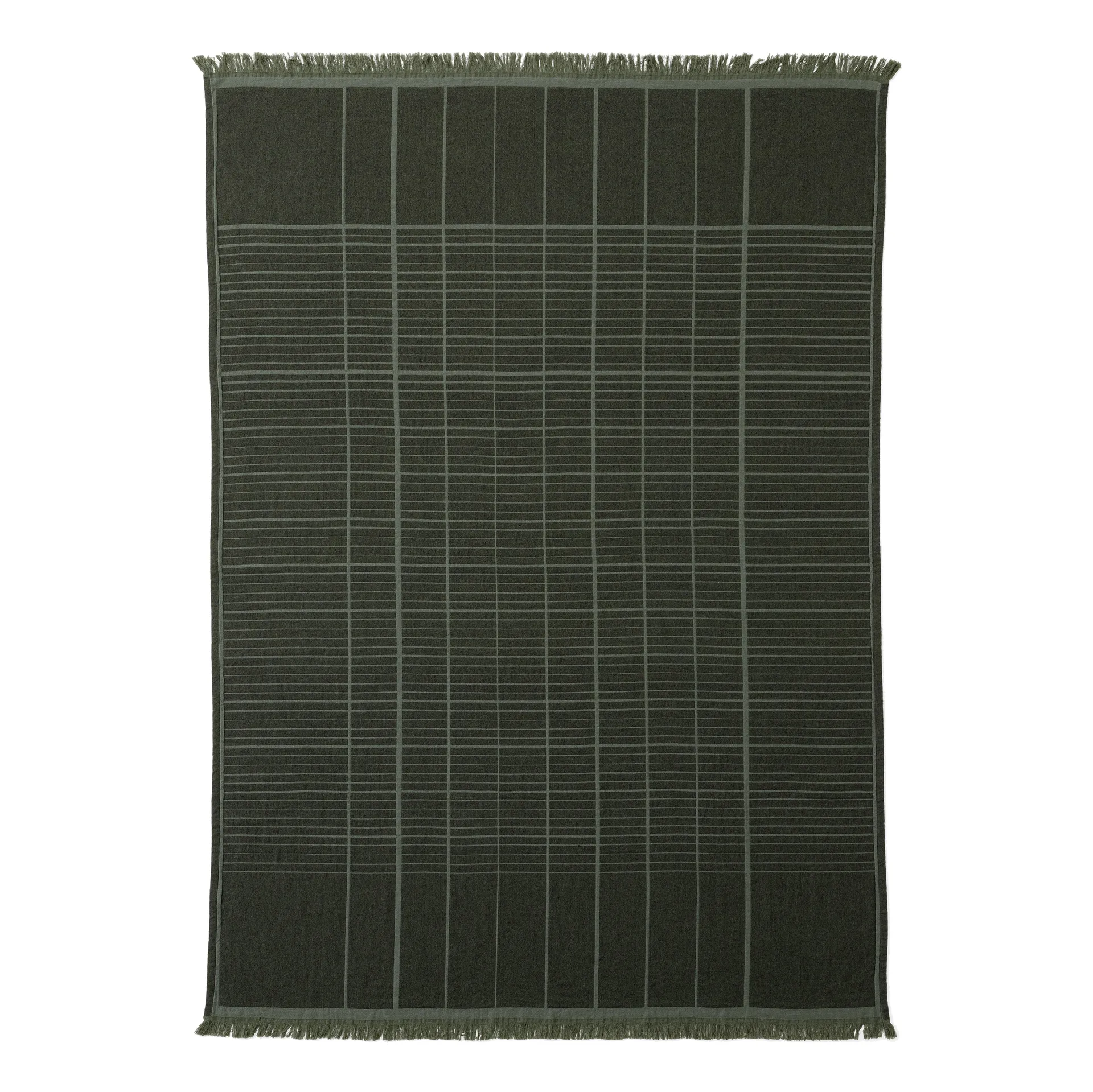 Untitled AP10 pledd 150x210 cm, Dark green &Tradition