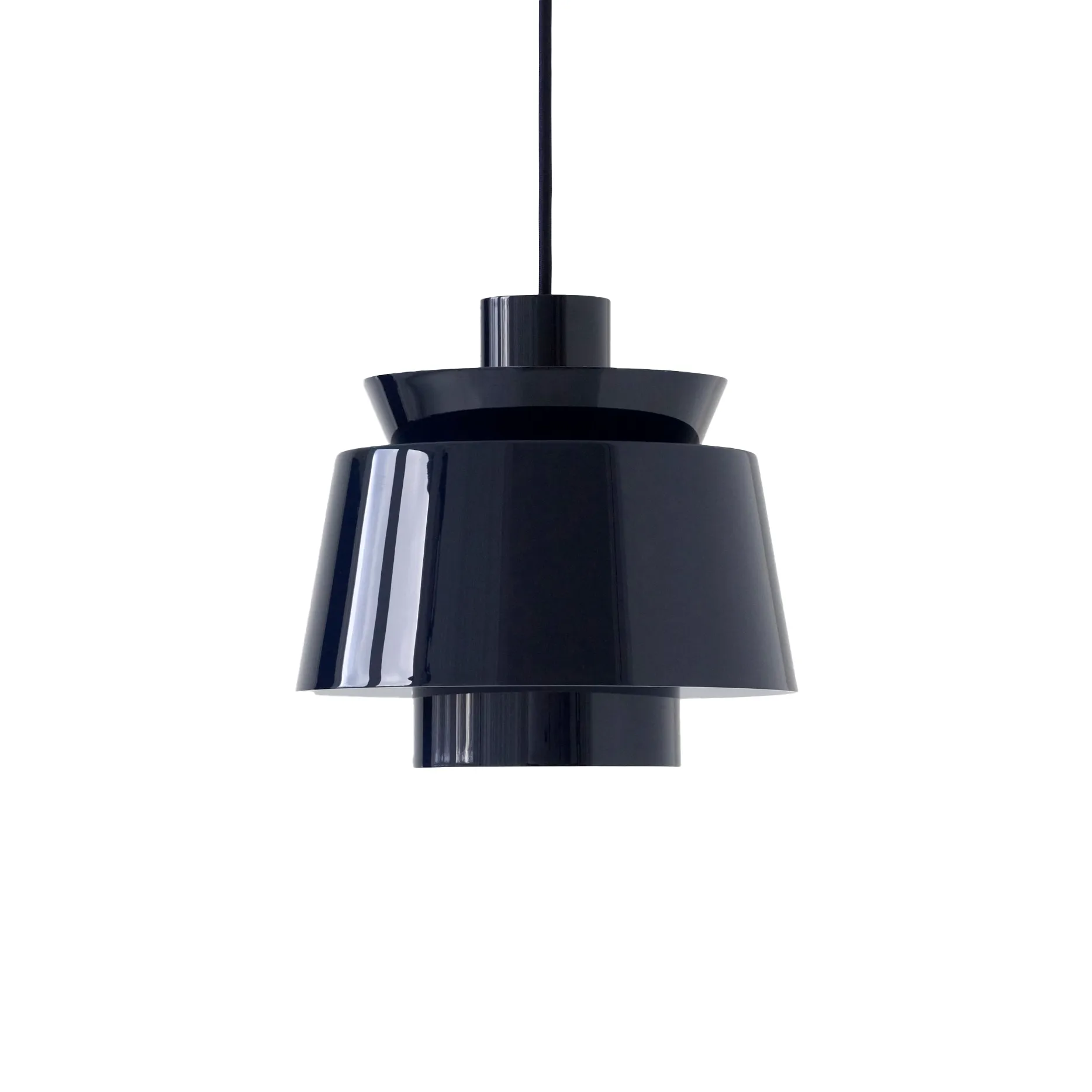 Utzon JU1 Special Anniversary Edition lampe, Steel Blue &Tradition