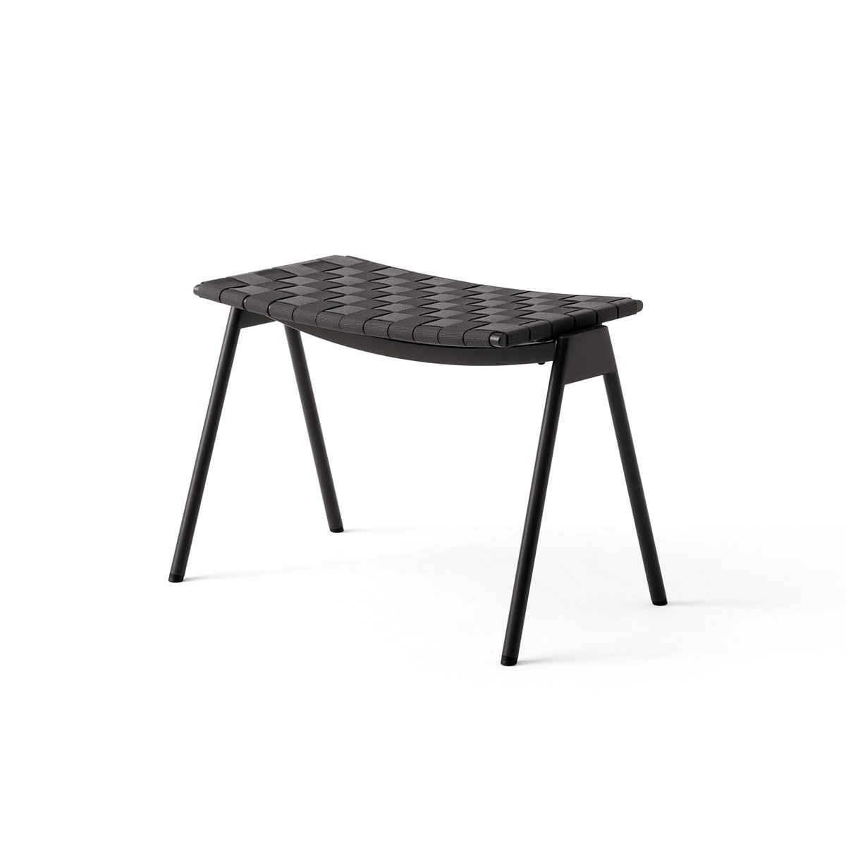 &Tradition - &Tradition Ville Outdoor Footstool AV46 Warm Black - Lunehjem.no - Interiør på nett