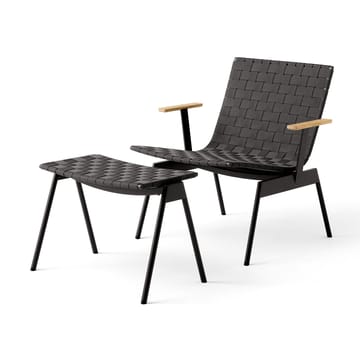 Ville Outdoor AV46 fotskammel - Warm black - &Tradition