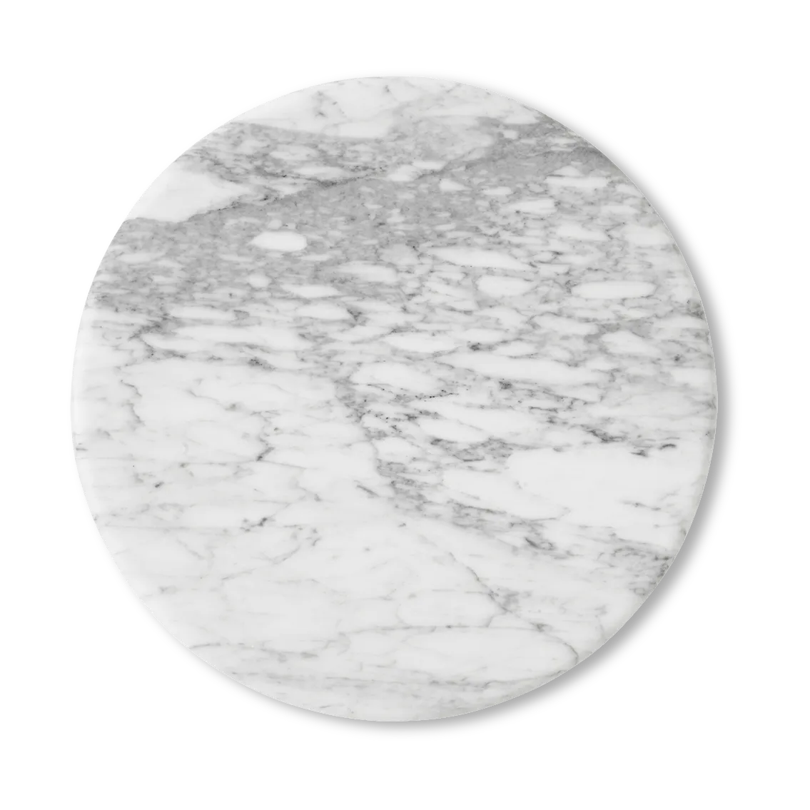 Wire Stool VP11 bordplate Ø38 cm, Marmor Bianco Carrara &Tradition