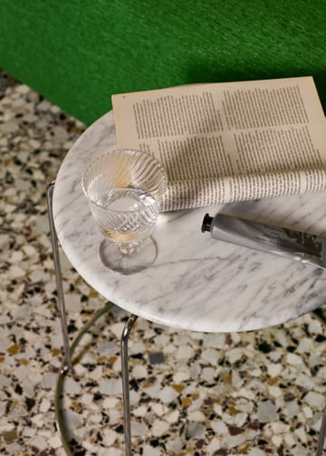Wire Stool VP11 bordplate Ø38 cm - Marmor Bianco Carrara - &Tradition