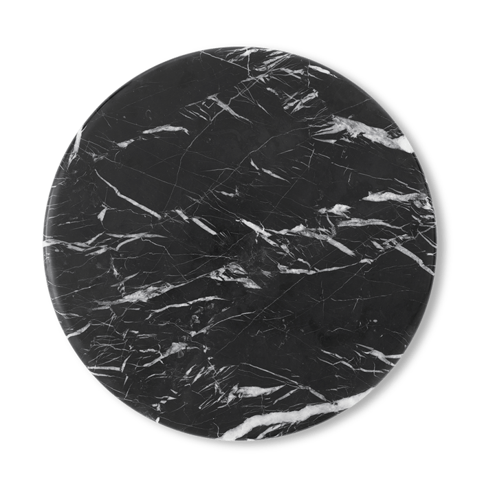 Wire Stool VP11 bordplate Ø38 cm - Marmor Nero Marquina - &Tradition
