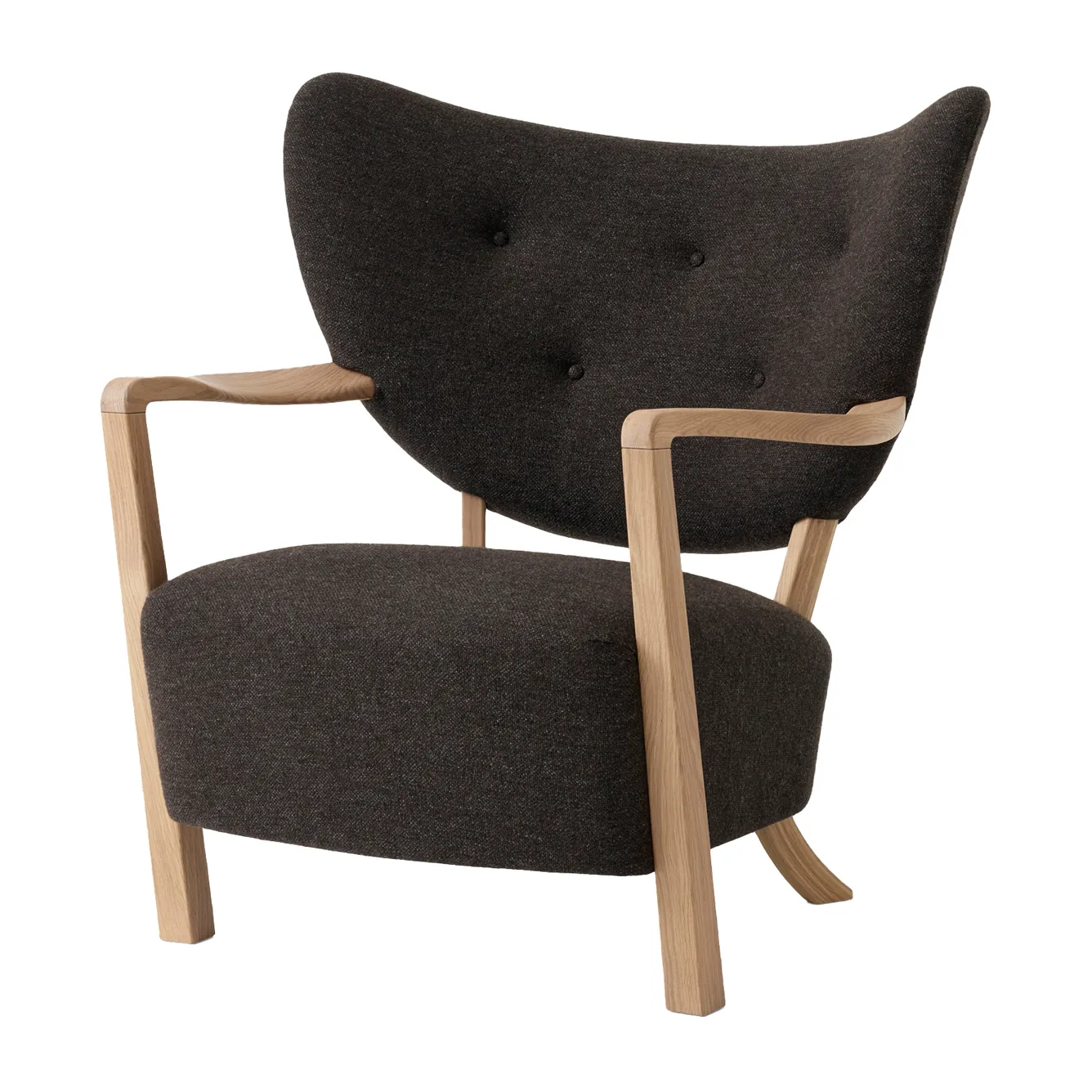 Wulff Lounge Chair ATD2 lenestol, Oljet eik-Hallingdal &Tradition