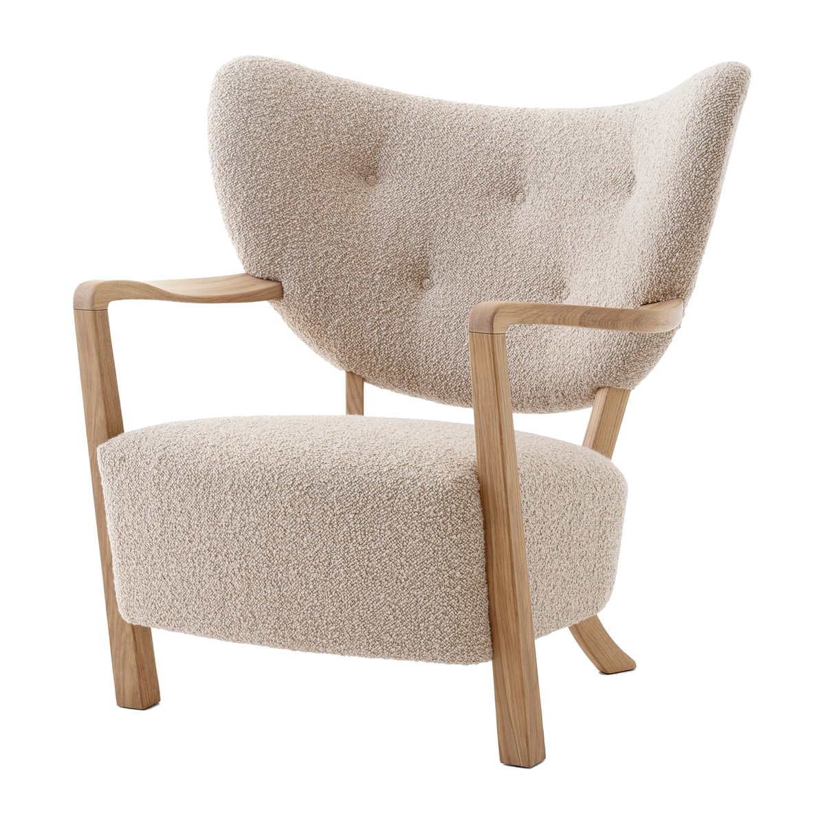Bilde av &Tradition Wulff Lounge Chair ATD2 lenestol Oljet eik-Karakorum