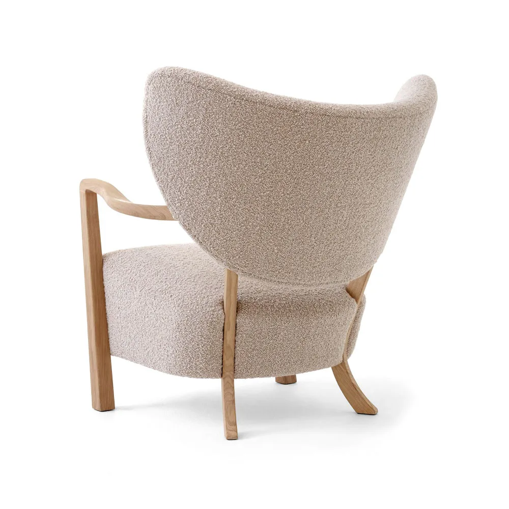 Wulff Lounge Chair ATD2 lenestol, Oljet eik-Karakorum &Tradition