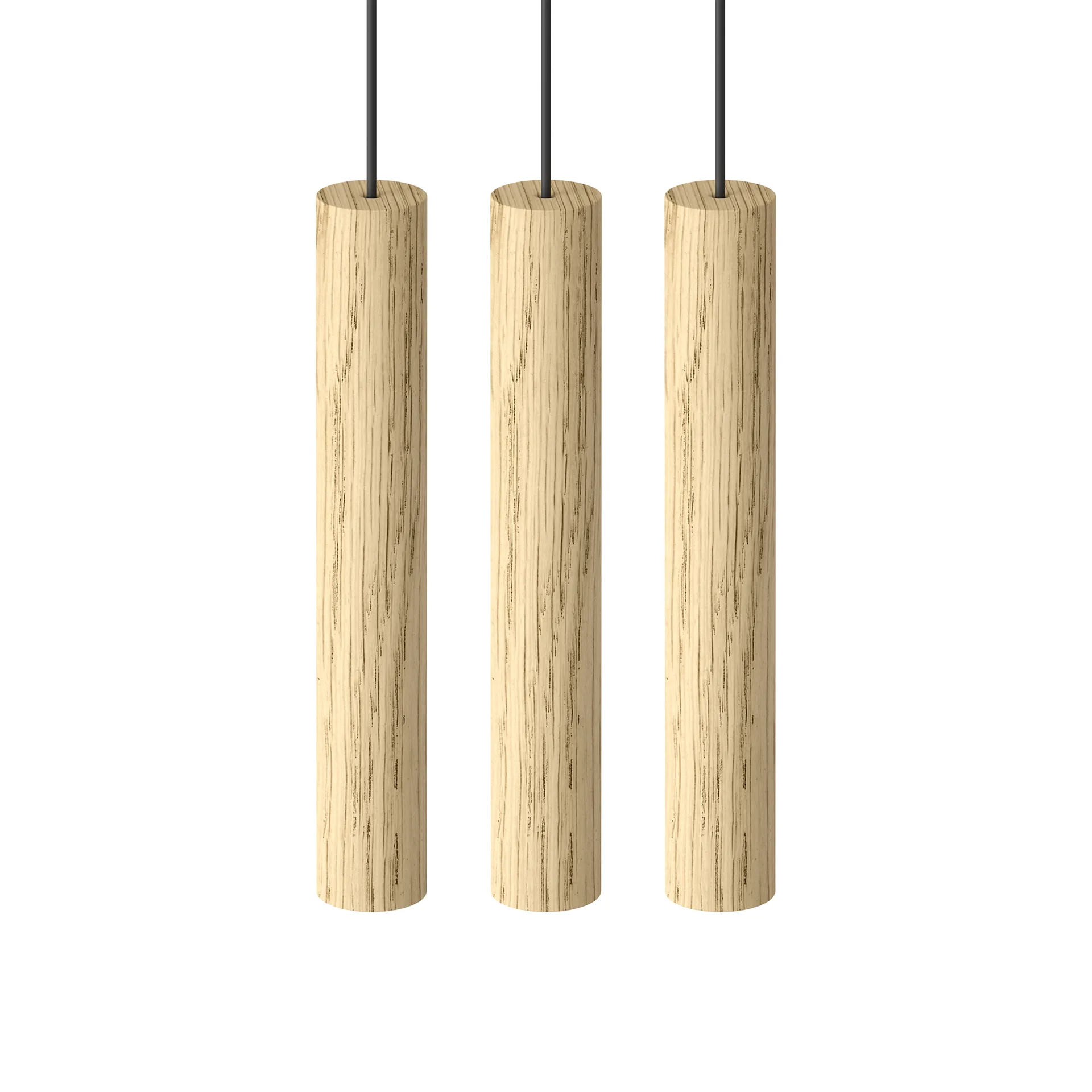 3 Chimes lampe, eik Umage