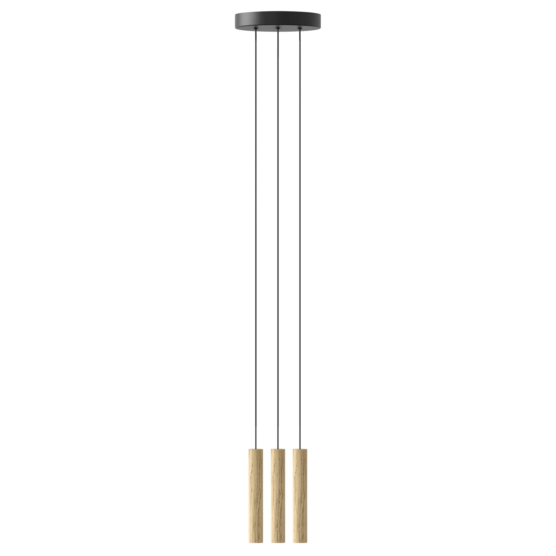 3 Chimes lampe, eik Umage