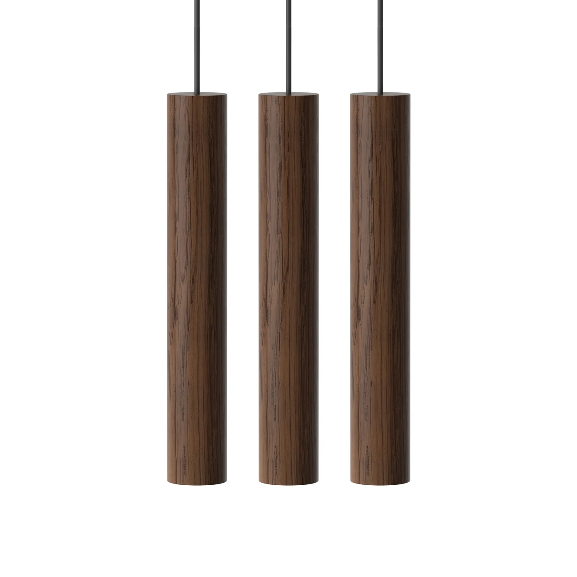 3 Chimes lampe, mørk eik Umage
